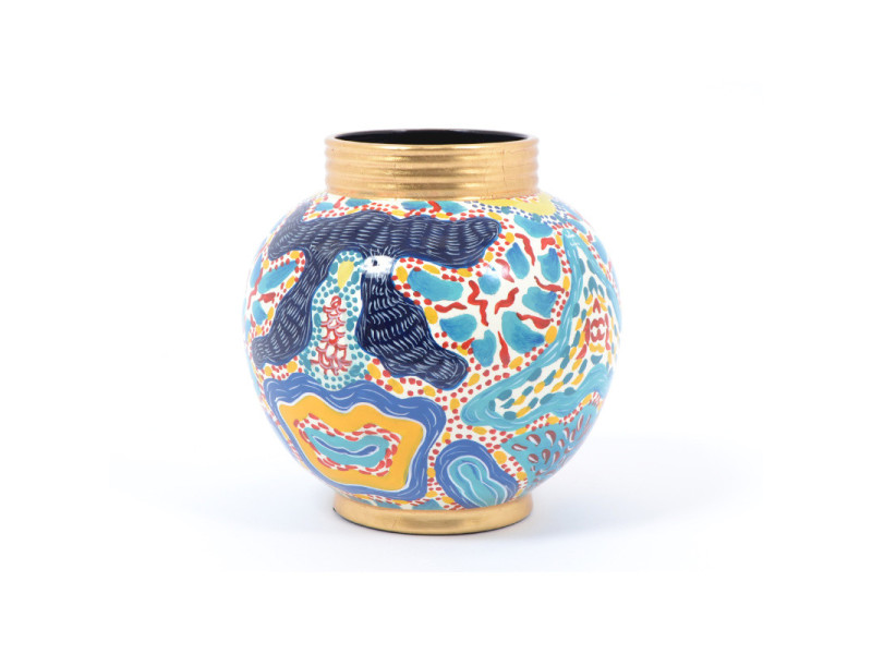 INDRIANI-Vase en céramique