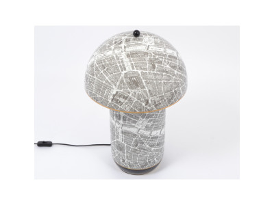 STREET MAP -Lampe en céramique