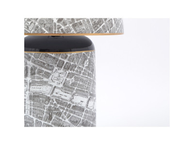 STREET MAP -Lampe en céramique 2
