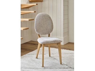 ALVA-Chaise médaillon