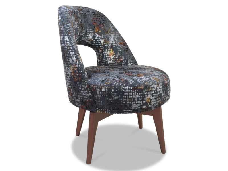 HUGO-Fauteuil de style assise pivotante