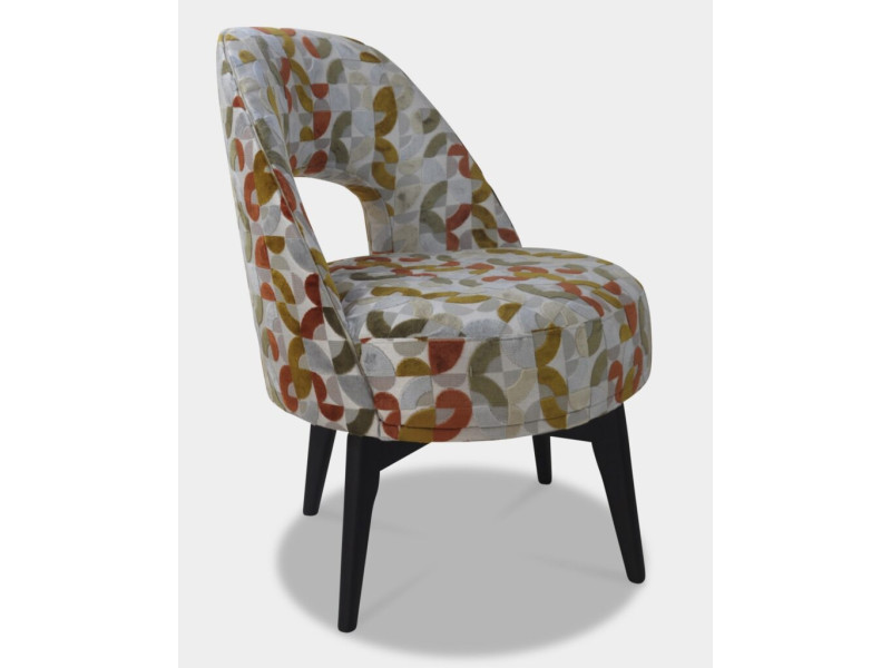 HUGO-Fauteuil de style assise pivotante