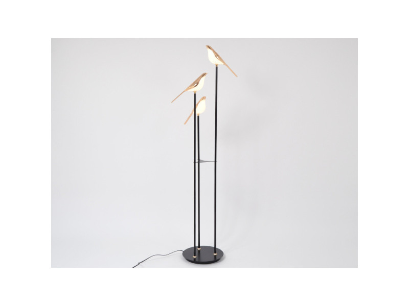 ALBA-Lampadaire métal à leds H 152 CM