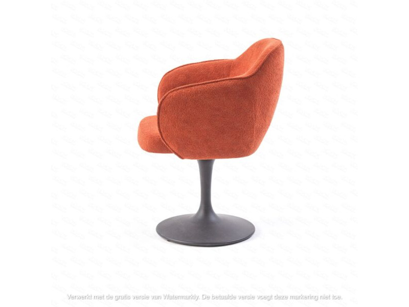 SAXON-Chaise fauteuil pivotante pied...
