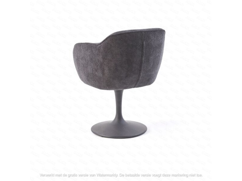 SAXON-Chaise fauteuil pivotante pied...