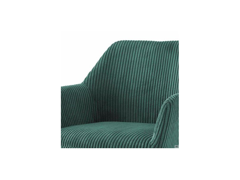 ROCHELLE-Chaise fauteuil velours côtelé