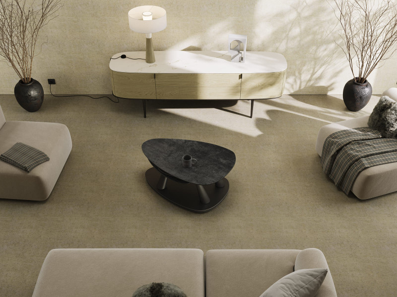 CAMELIA-Table basse céramique 3 plateaux