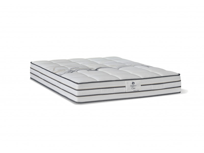 CHIC-Matelas ressorts bi-confort...