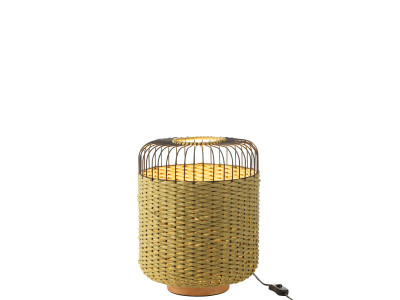 LAMPE-Métal et cordage 2