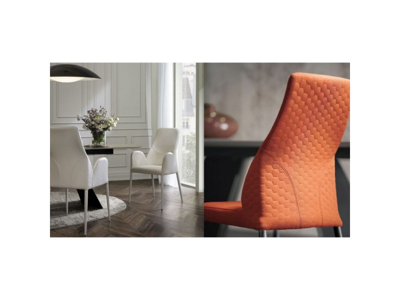 MATHILDE-Chaise assise fixe