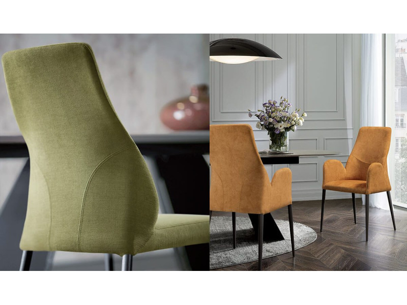 MATHILDE-Chaise assise fixe