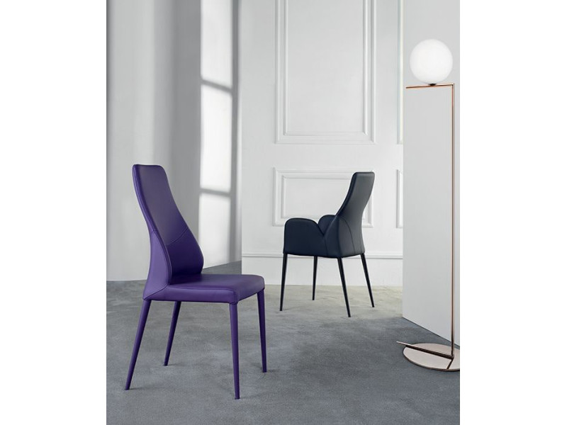 MATHILDE-Chaise assise fixe