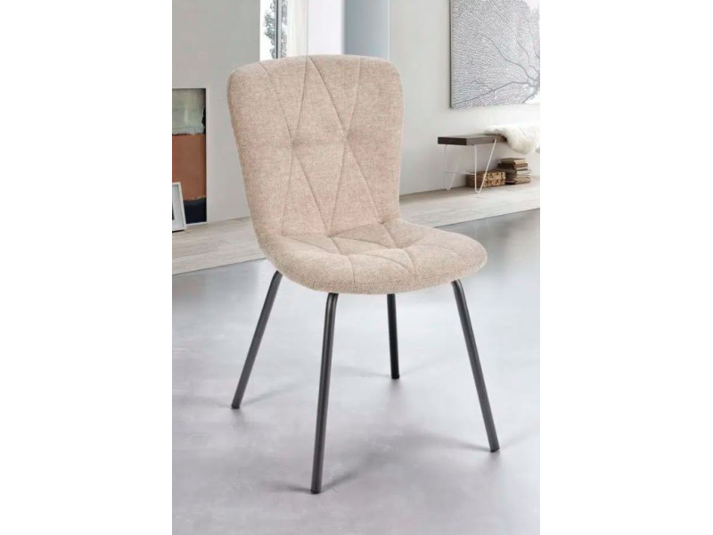EMMA-Chaise fixe 4 pieds