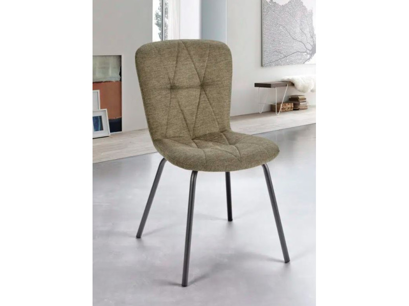 EMMA-Chaise fixe 4 pieds