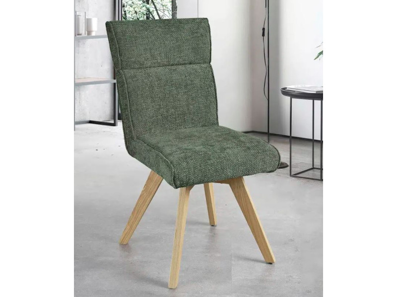 AMBRE-Chaise pieds bois en  option...
