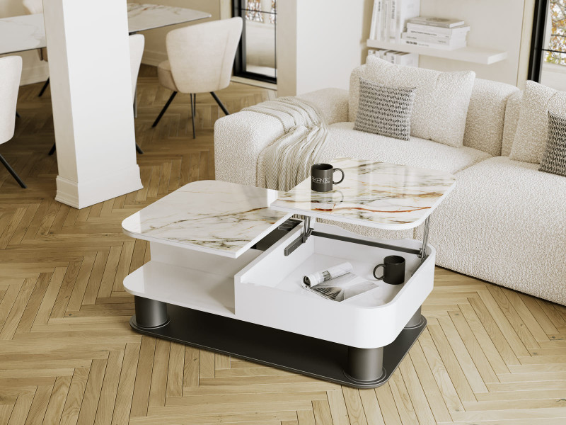 HAMBOURG-Table basse rectangle