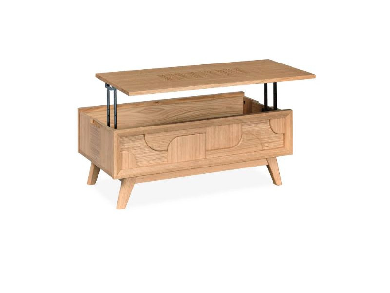 RIVAGE-Table basse plateau relevable