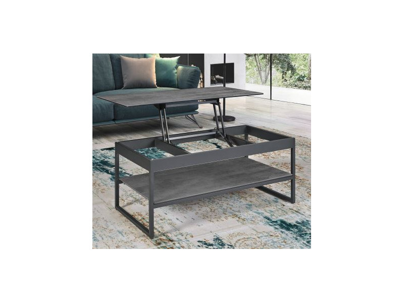 FLORIDE-Table basse rectangle plateau...