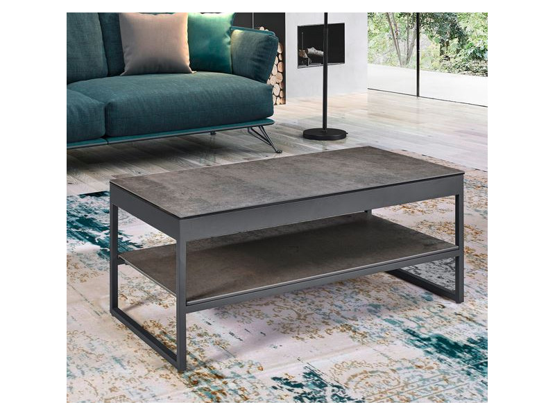 FLORIDE-Table basse rectangle plateau...