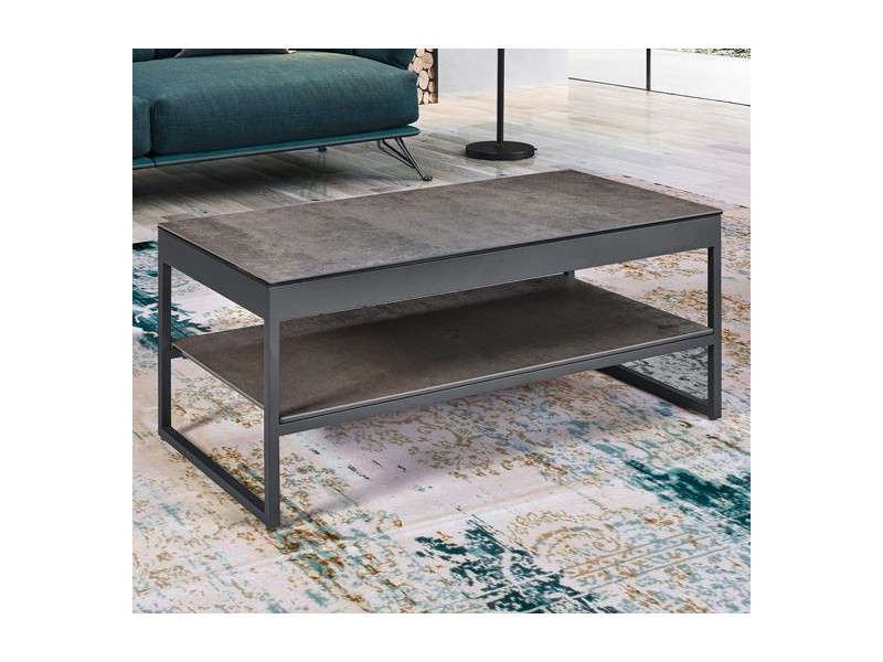 FLORIDE-Table basse rectangle plateau...
