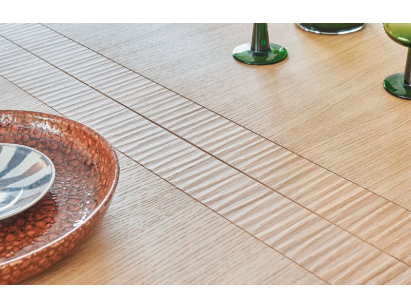 RIVAGE-Table tonneau avec allonge...